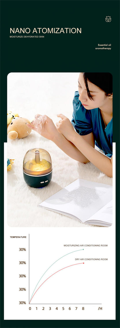 HomeZen™ - Air Humidifier Essential Oil Ultrasonic Aromatherapy Atomizer