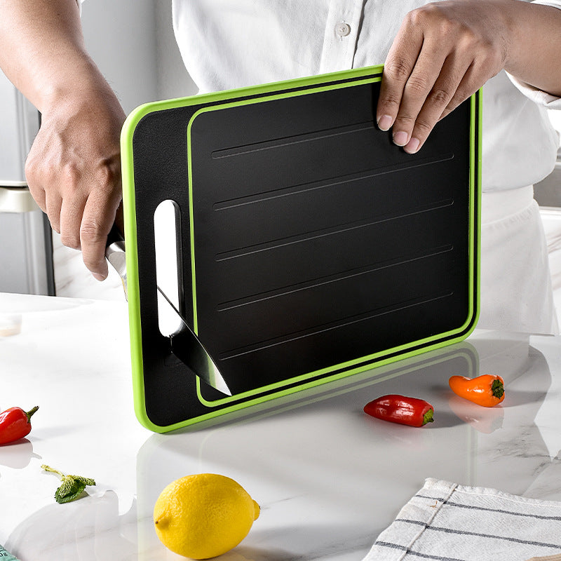 HomeZen™ - Double-side Defrosting Cutting Board (with Knife Sharpener)